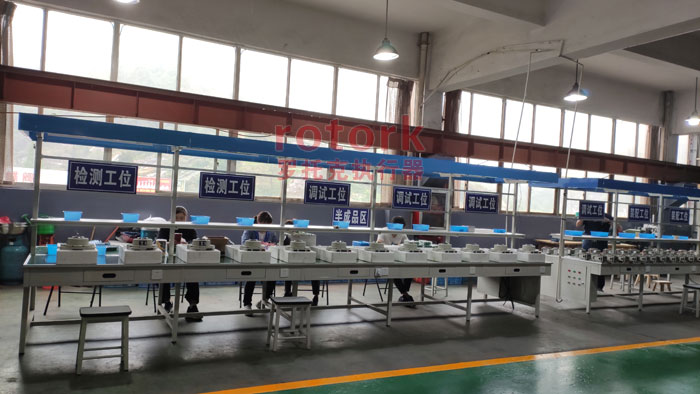 罗托克执行器装配车间